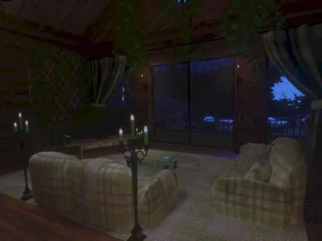 ミリーニャのログハウス