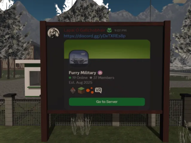 Furry Military Training Grounds