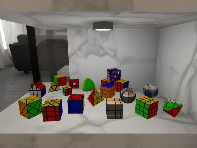 SilVR Rubiks Cubes