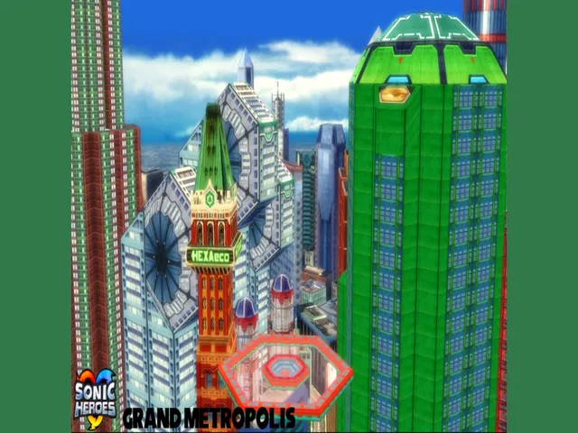 Sonic Heroes Grand Metropolis