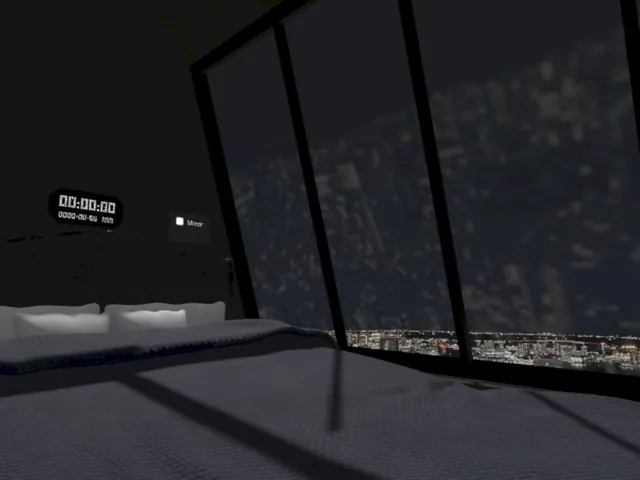 sleepy night city