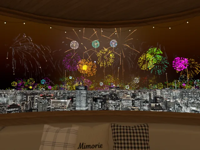 いっぱい名曲聞ける家 花火付き