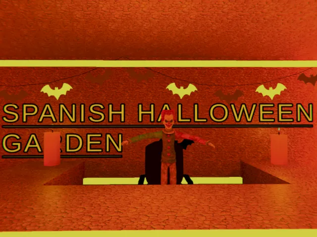 Spanish Halloween Garden