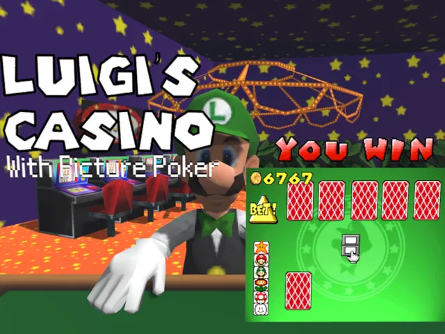 Luigi's Casino - Picture Poker