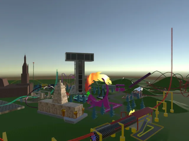 teen titans park wip