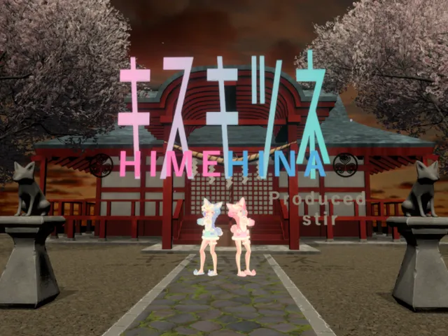 【VRMV】キスキツネ ⁄ HIMEHINA【ParticleLive】