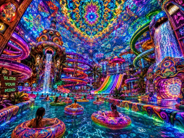 Psychedelic Water Slide