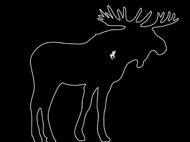 Moose billiard with moose balls