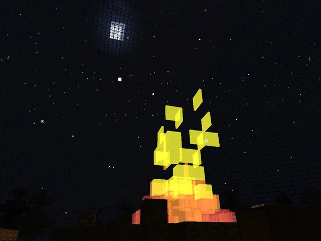 Minecraft campfire