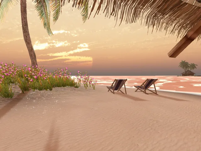 evening glow -miyanohara beach-