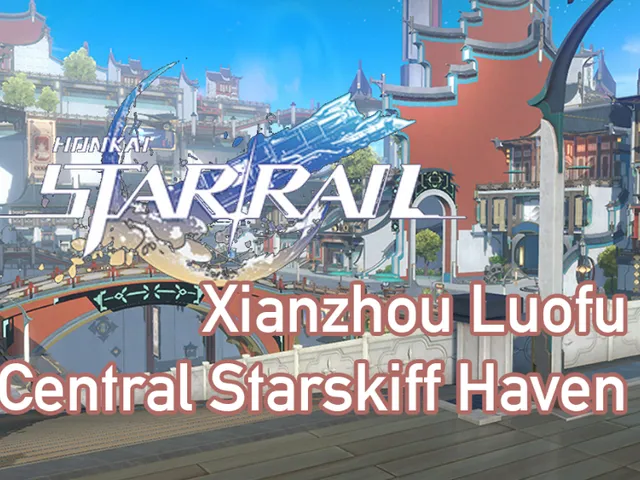 Honkai˸ Star Rail - Xianzhou Luofu - Central Starskiff Haven （SHADING UPDATE）