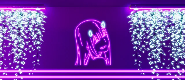 Purple Neon Love