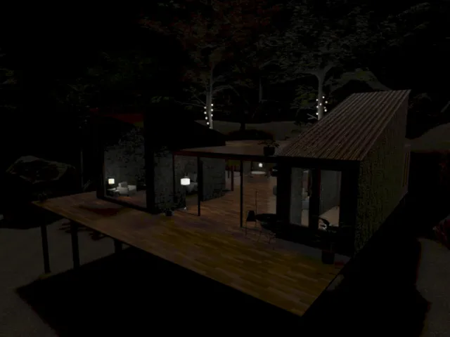 house in the woods