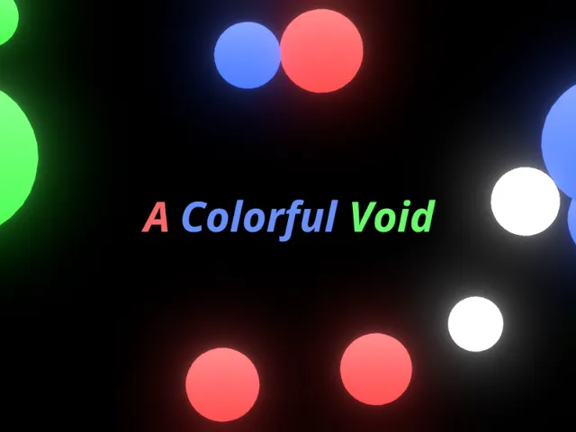 A Colorful Void