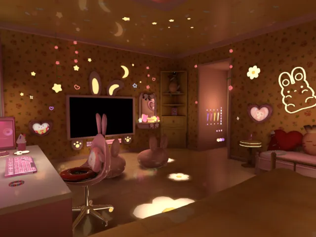 A cozy rabbit style room