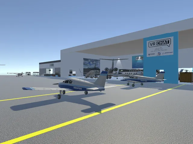 Airport FBO Ramp
