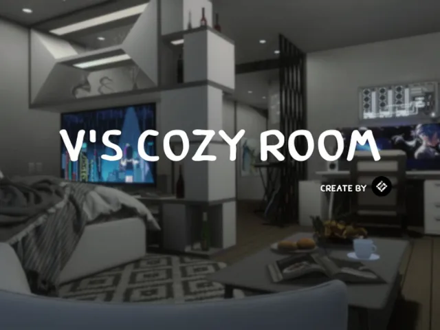 V's cozy room