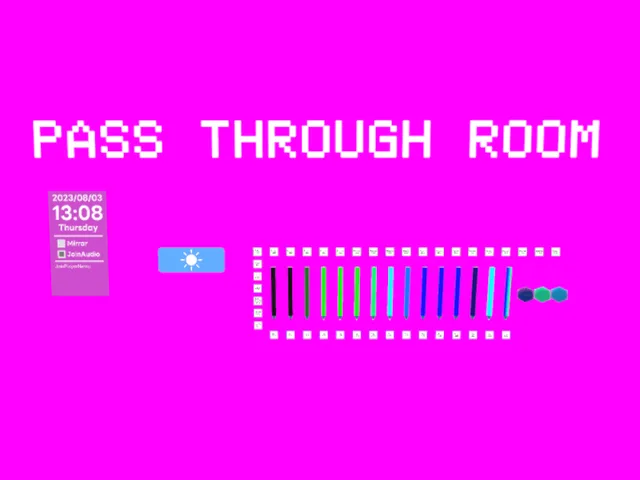 PassThroughRoom-フレンドを自分の部屋に呼んだ気分になれる部屋-