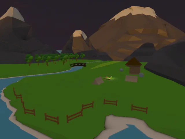 Chill Low Poly Hangout World （by Sir_Hydro_）