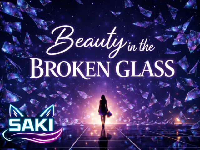 Beauty in the broken glass