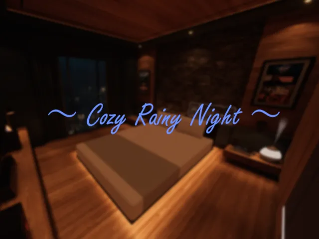 Cozy Rainy Night