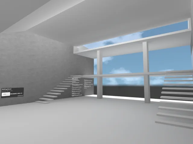 VRChatの現在の技術で可能か不可能か話し合う集会会場