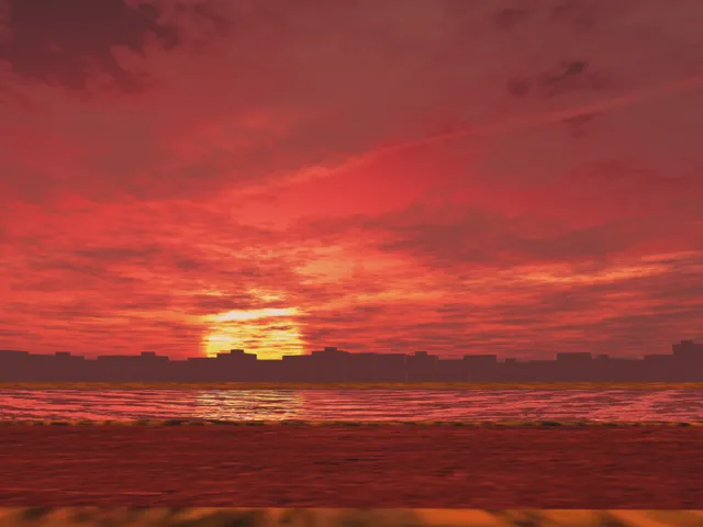 Riversdie Sunset - 해넘이 강변