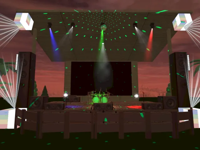 Simple Concert Stage