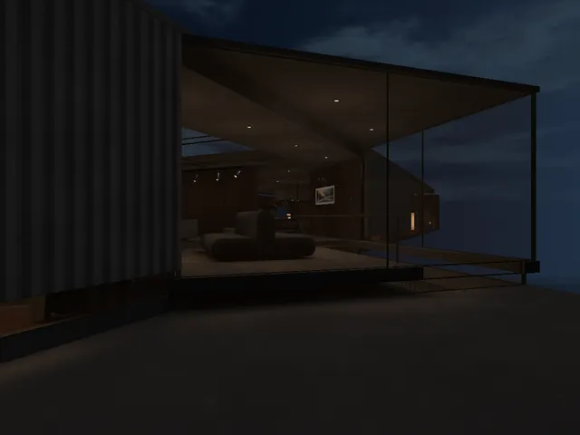 shoreline house