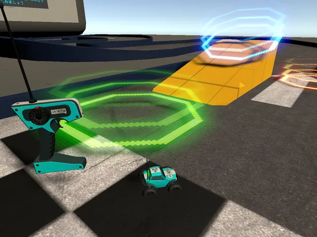 RC Car with obstacles (Prototype Version)
