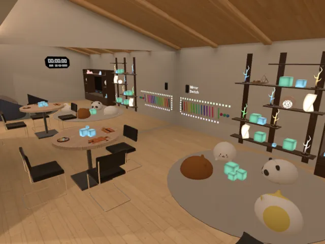 鏡の世界の間違い探し