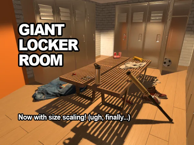 Giant Locker Room