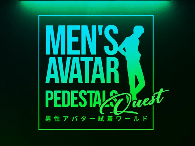 【Quest版】男性アバター試着ワールド MEN'S AVATAR PEDESTALS