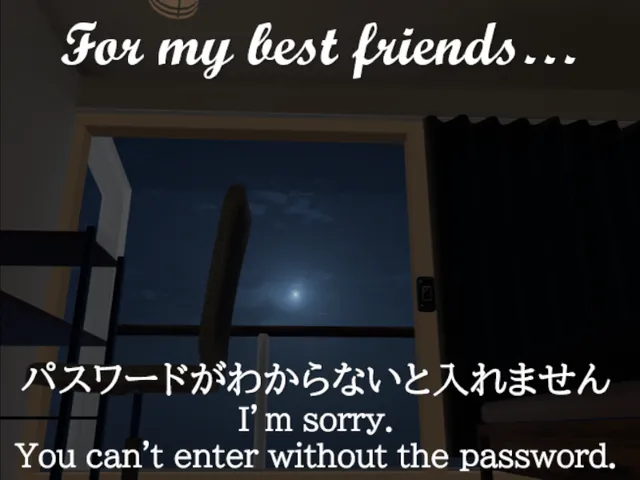 For my best friends 2024