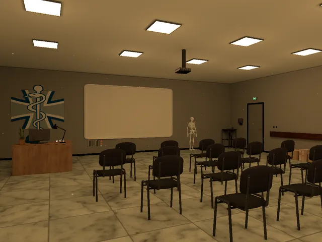 Waifuwehr Medical training room