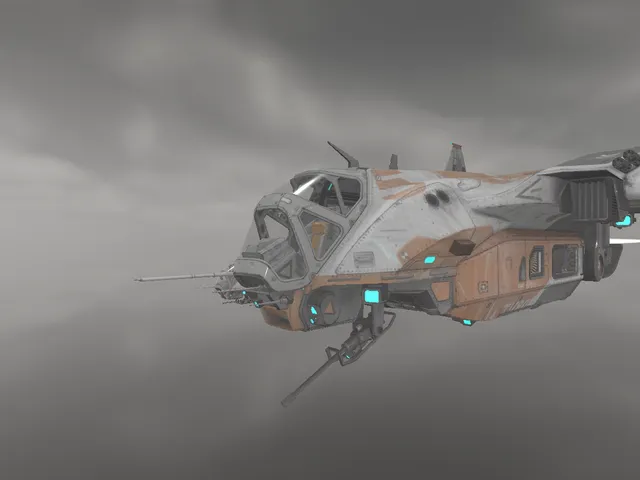 Titanfall dropships run
