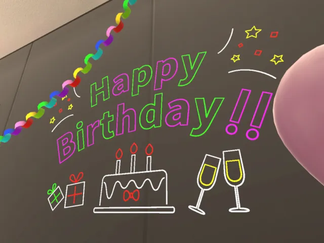 誕生日部屋