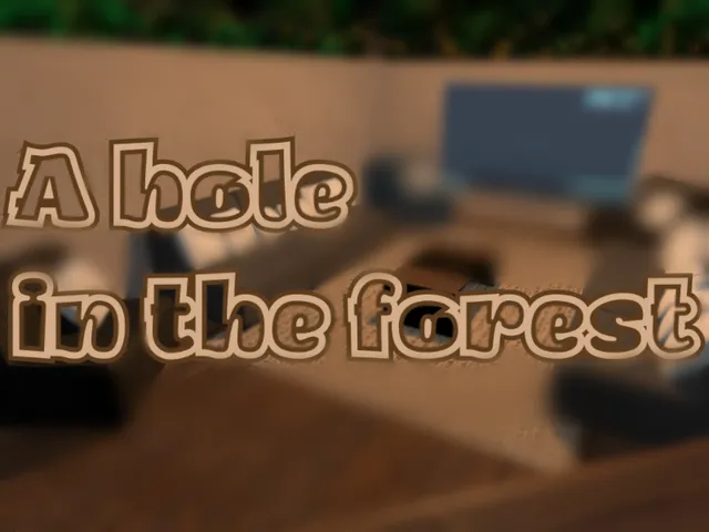 A hole in the forest