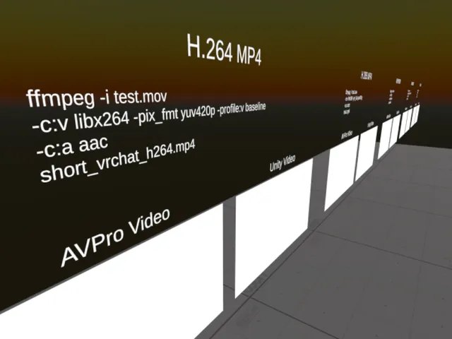 VRChat video format playback tester
