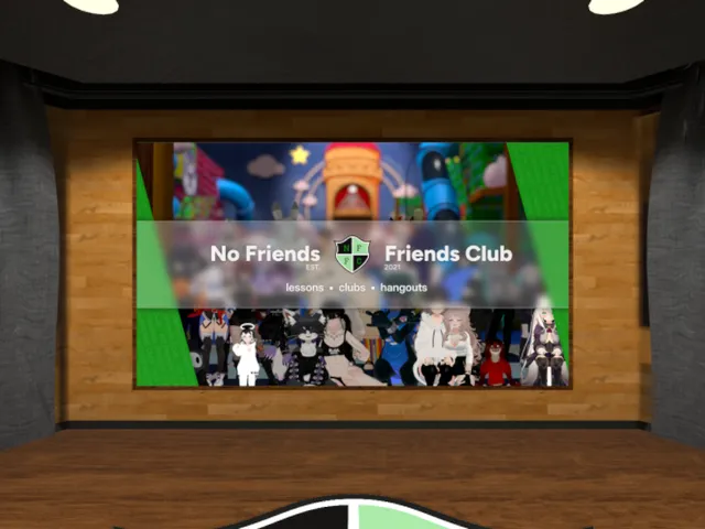 No Friends Friends Club Meeting Room