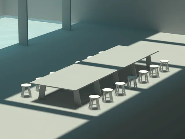 Light․ Water․ Chairs․