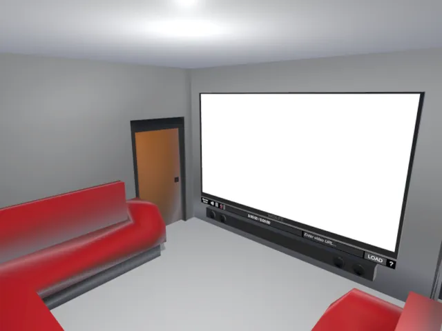 LowPoly VideoPlayer World