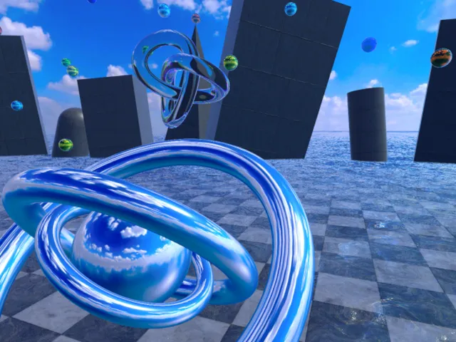 POV˸ You're inside Bryce3D