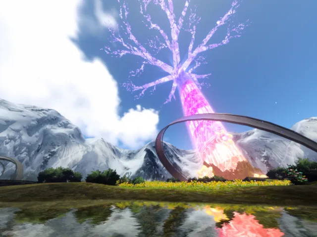 Ruins Flower Field