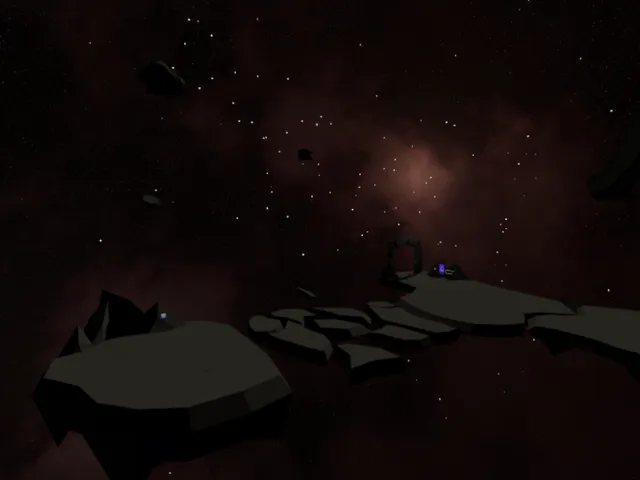 a little island in the void