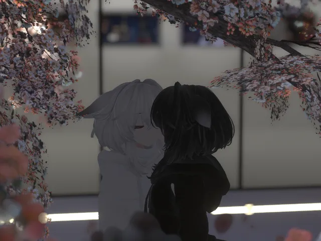 夜嵐蝶和陽羽葉的周年紀念館