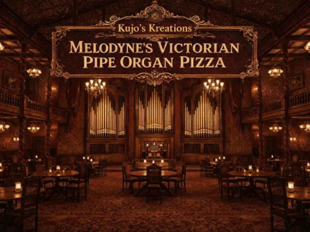 MElODYNE'S VICTORIAN PIPE ORGAN PIZZA PARLOR