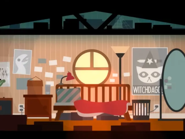 Mae's Room - Night in the Woods