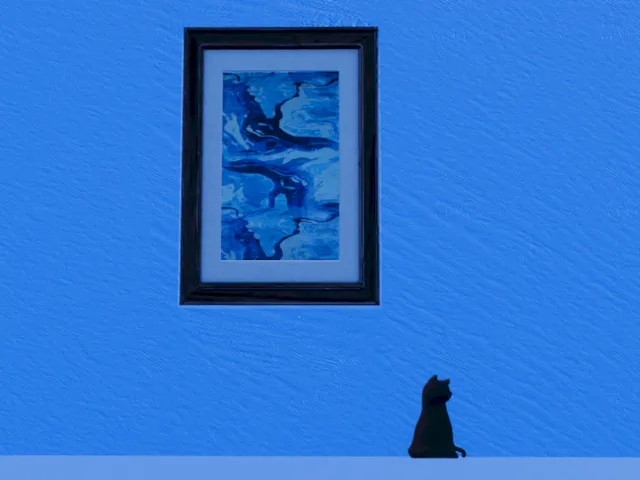 blue