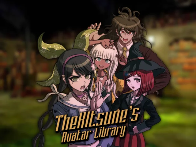 TheK1tsune's （Danganronpa） Avatar Library （Student Council Update）